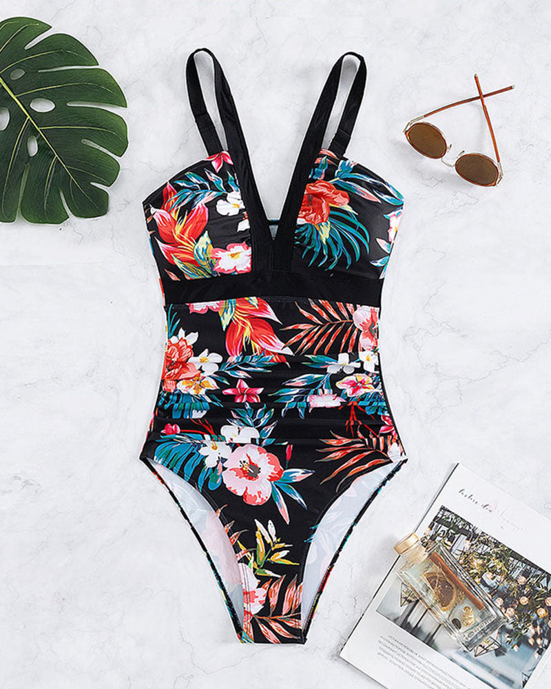 VANESSA - Floral Swimsuit