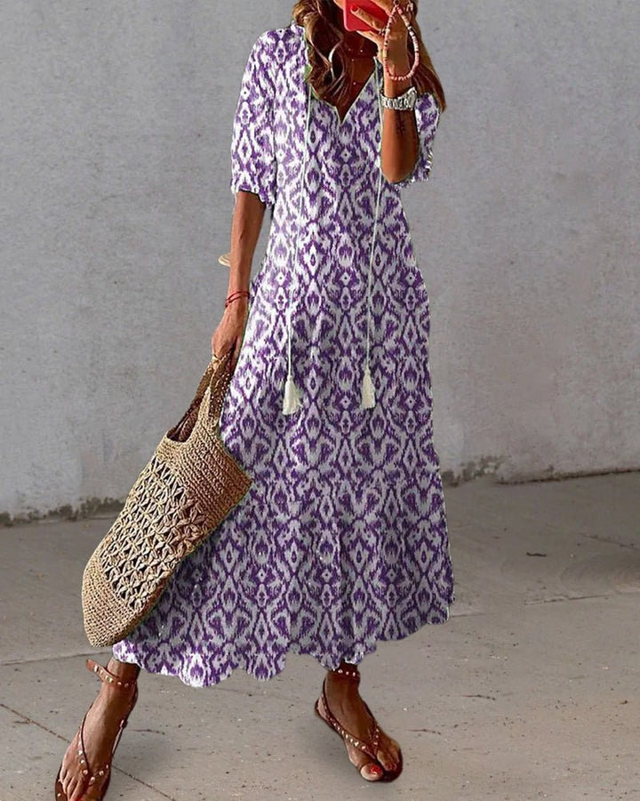 Diana - Effortless Boho Dress with Flattering Fit