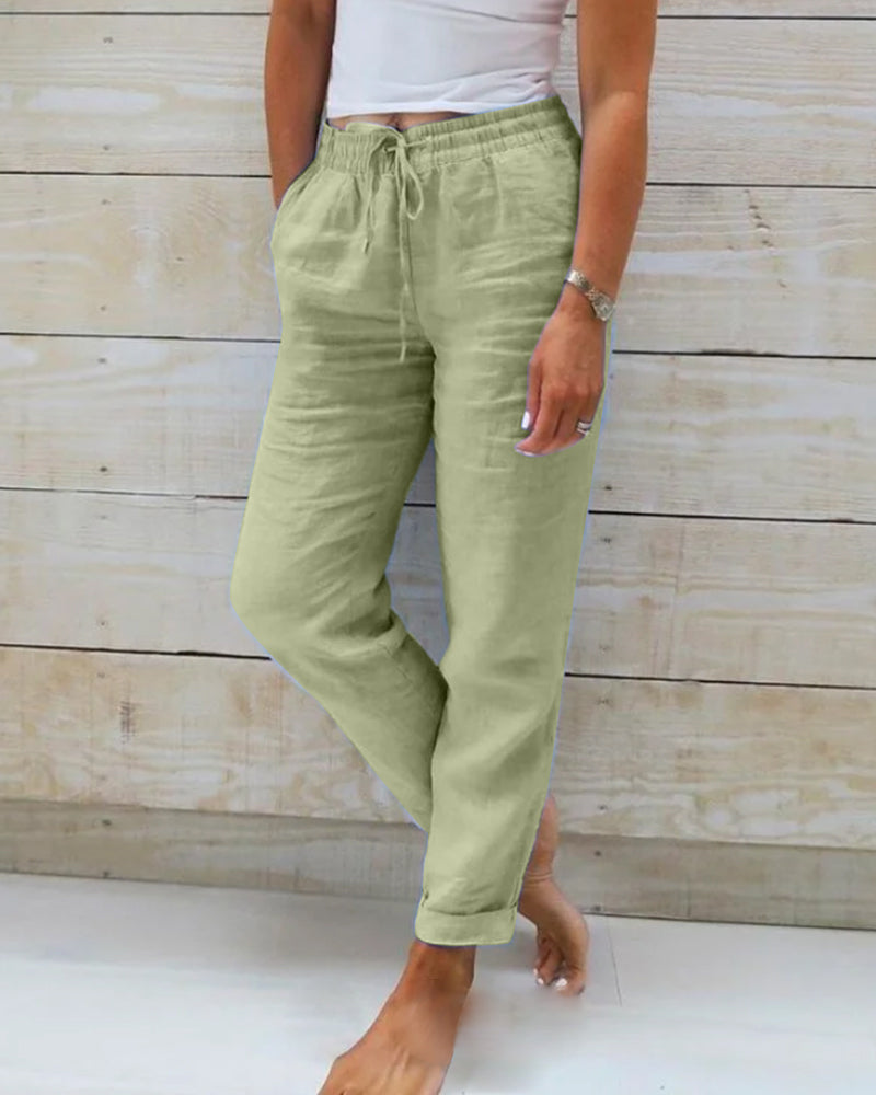 SUSAN - Anti-Sweat LINEN Pants