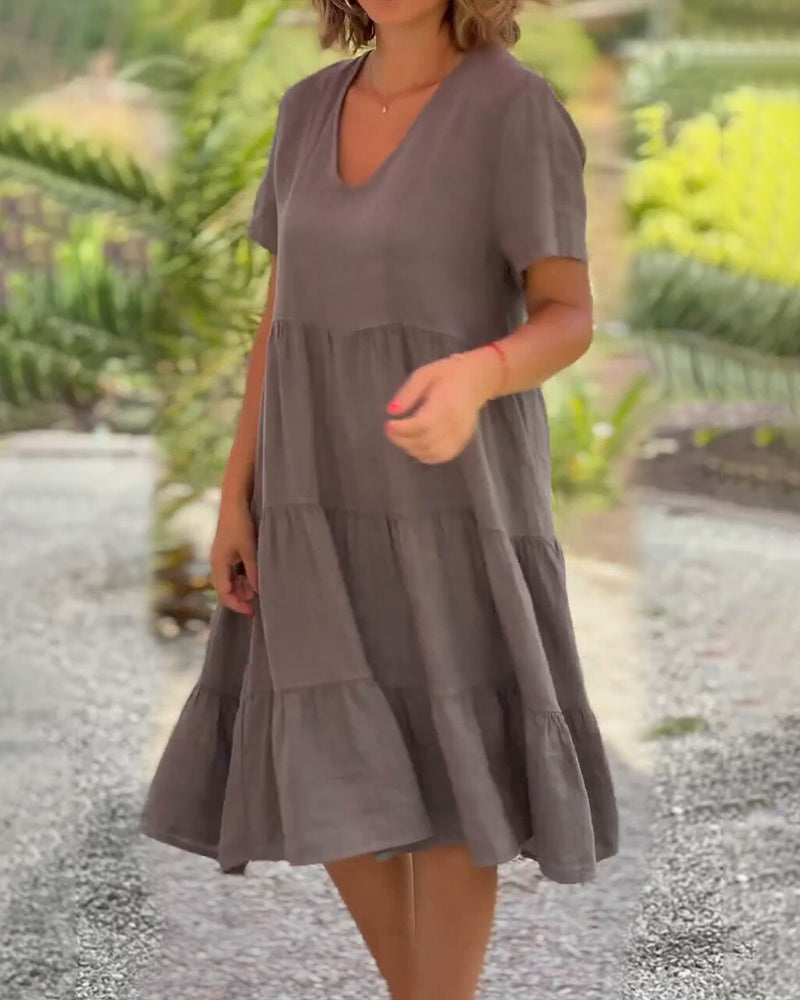 Maia™ - V-Neck Dress