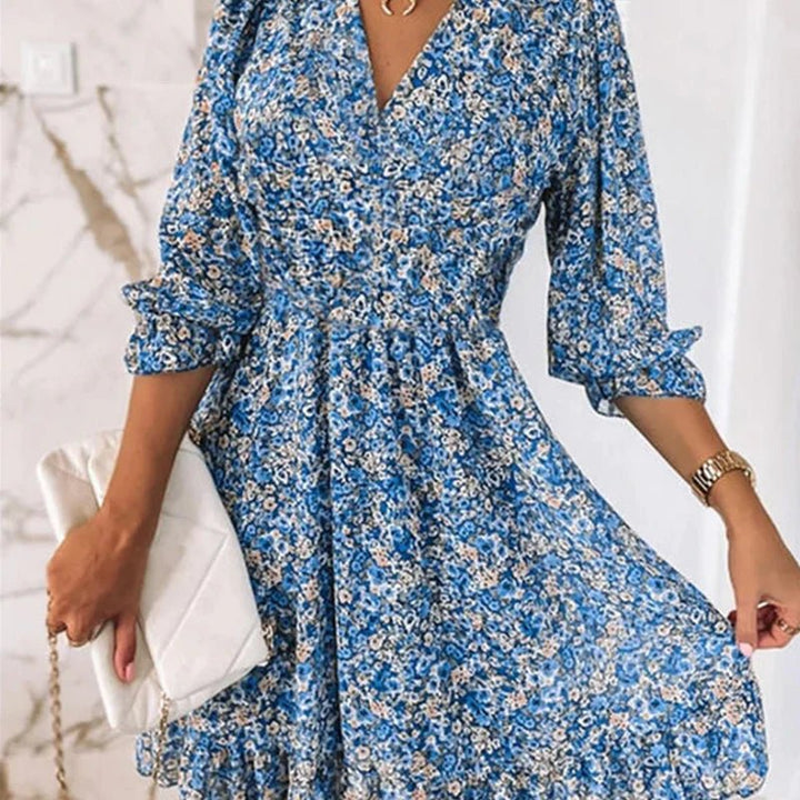 Sunitta - Elegant Floral Dress