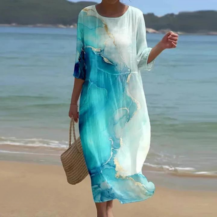 Pātea - Elegant Tummy Covering Dress