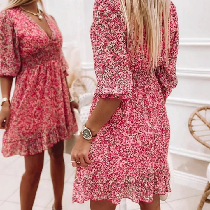 Sunitta - Elegant Floral Dress