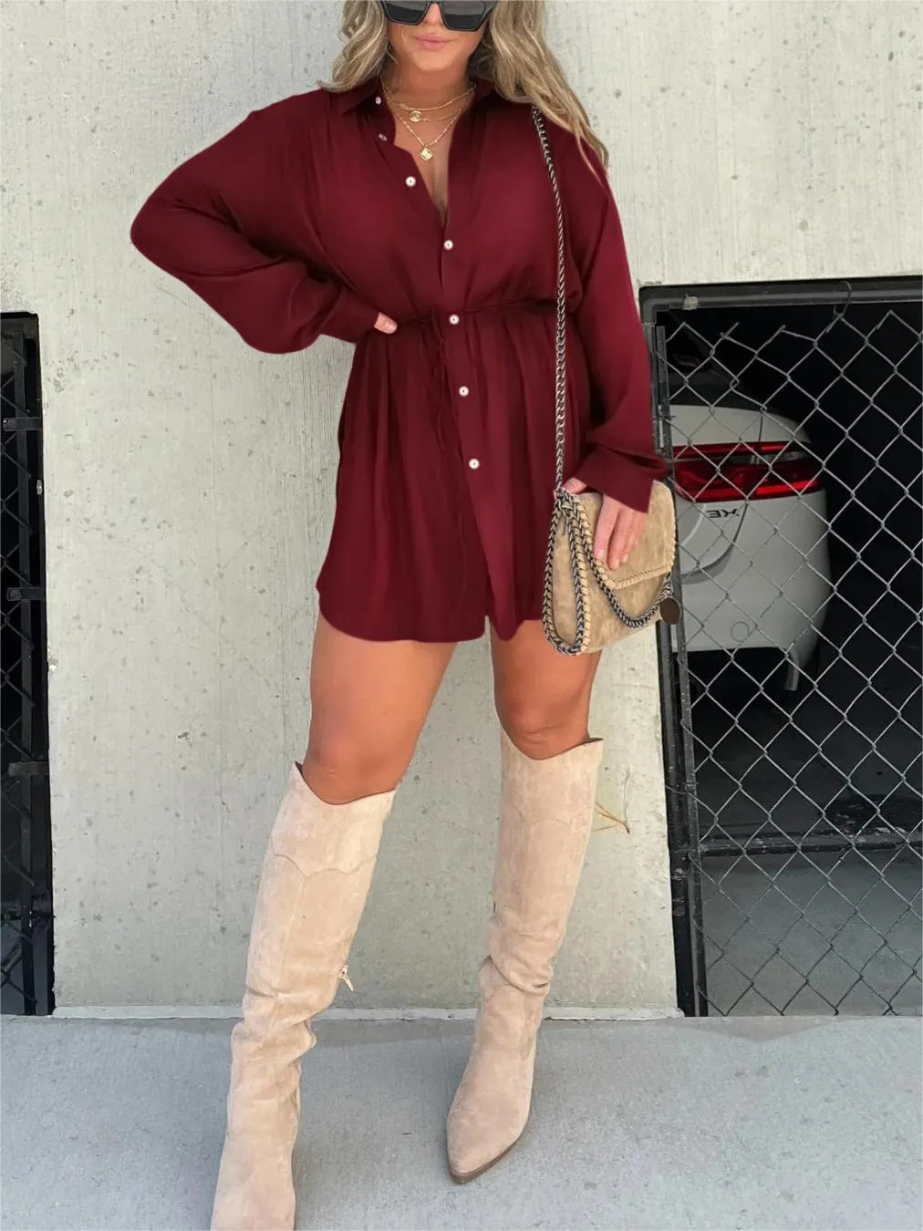 AMARA - TRENDY ROMPER DRESS