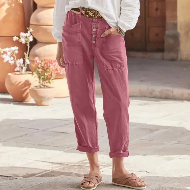 ELISE - Breathable Luxe Linen Pants