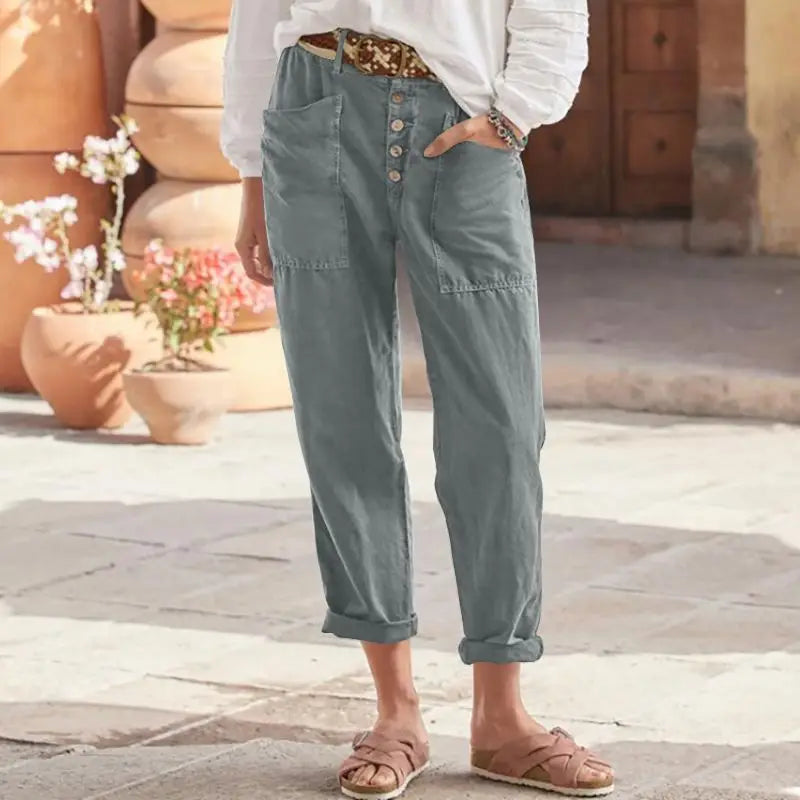 ELISE - Breathable Luxe Linen Pants