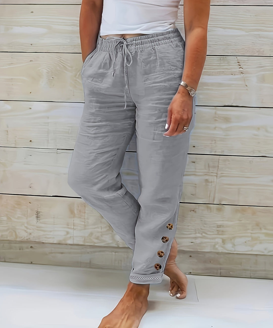 SOPHIA - Luxe Comfort Cottom Pants