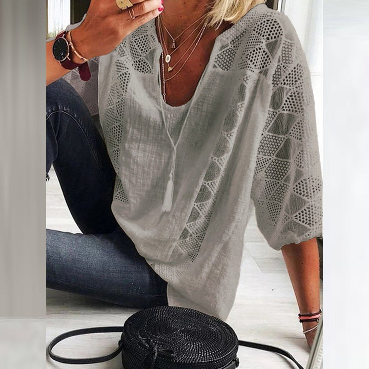 Pania™ | Breezy Cotton Blouse