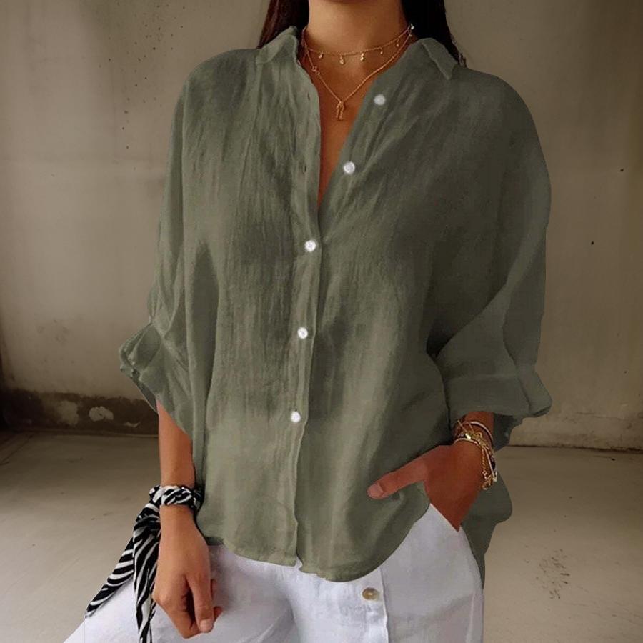 Ria™ - Casual V-neck Blouse