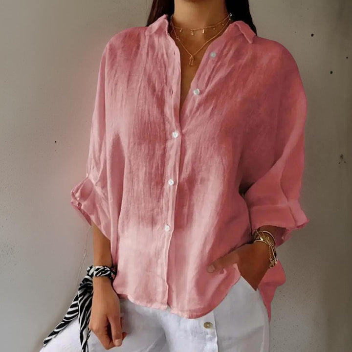 Ria™ - Casual V-neck Blouse