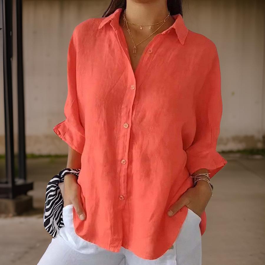 Ria™ - Casual V-neck Blouse